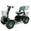 Image of Green Transporter Scooter with 3 Baskets