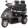 Image of AFIKIM Afiscooter S3 Dual Seat 3-Wheel ScooterGray Color with Golf Tires
