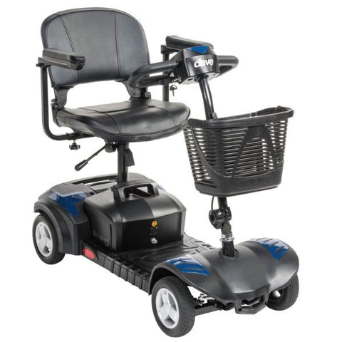 Drive Medical Scout LT 4 Wheel Scooter Blue