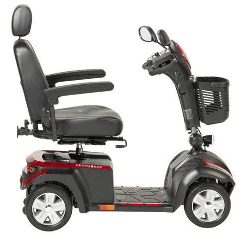 Drive Medical Ventura DLX 4 Wheel Scooter Side View
