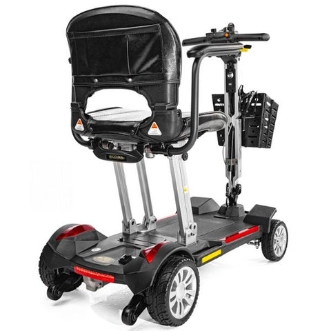 Golden Technologies Buzzaround Carry On Folding Mobility Scooter GB120 Angled back View