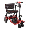 Image of Journey So Lite™ Lightweight Folding Scooter Red Front-Right View