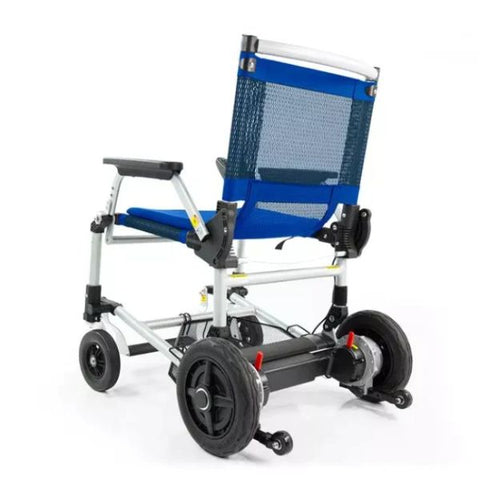 Journey Zoomer Chair Blue Rear-Left View