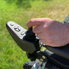 Image of Joystick being used on the Journey Zoomer Chair