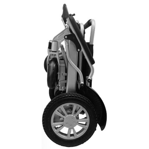 Reyhee Roamer (XW-LY001) Folding Electric Wheelchair Folded Side View