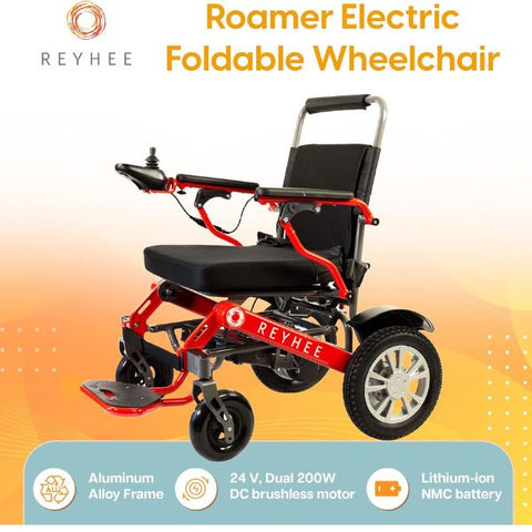 Reyhee Roamer (XW-LY001) Folding Electric Wheelchair Features