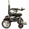 Image of Reyhee Roamer (XW-LY001) Folding Electric Wheelchair Black Color Side View