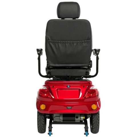 Pride Mobility Baja Raptor 2 4-Wheel Mobility Scooter Red Color  Back View