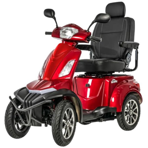 Pride Mobility Baja Raptor 2 4-Wheel Mobility Scooter Red Color View