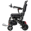 Image of Pride Jazzy Carbon Travel Lite Power Chair Black Color  Right Side View