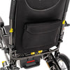 Image of Pride Jazzy Passport Folding Power Chair Back Pocket View