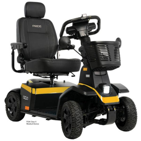 Pride Mobility PX4 4-Wheel Mobility Scooter Sunflower Color