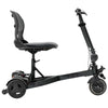 Image of Pride Mobility iRide 2 Ultra Lightweight Scooter Blackberry Color . Side View