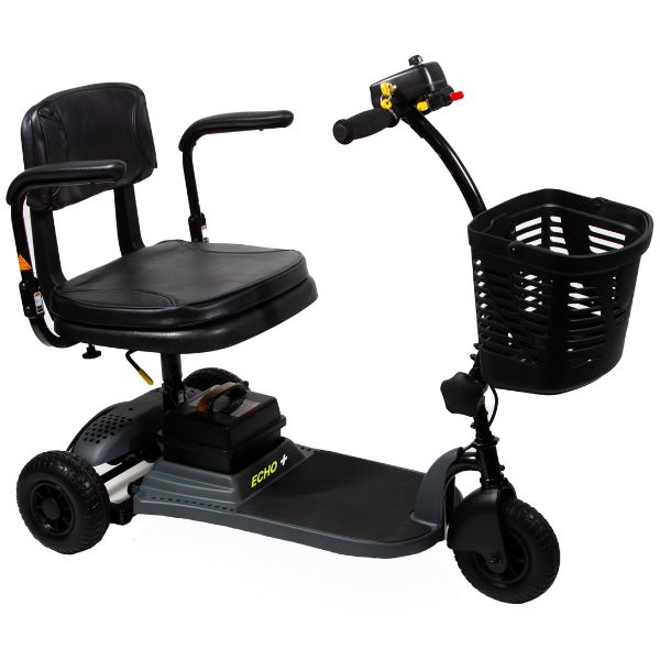 Shoprider Echo+ 3-Wheel Mobility Scooter | Lightweight Travel