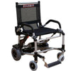 Image of Journey Zinger Portable Folding Power Wheelchair Black Front-Right View