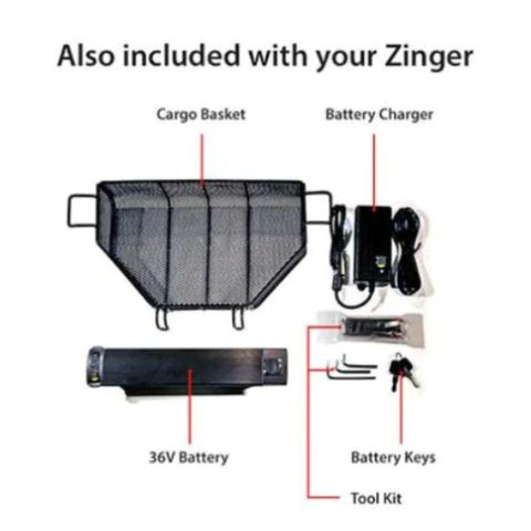 Journey Zinger Portable Folding Power Wheelchair Accessories