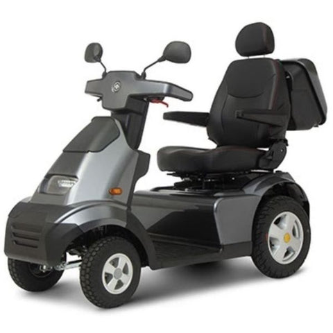 AFIKIM Afiscooter S 4-Wheel Scooter Dark Grey Side View