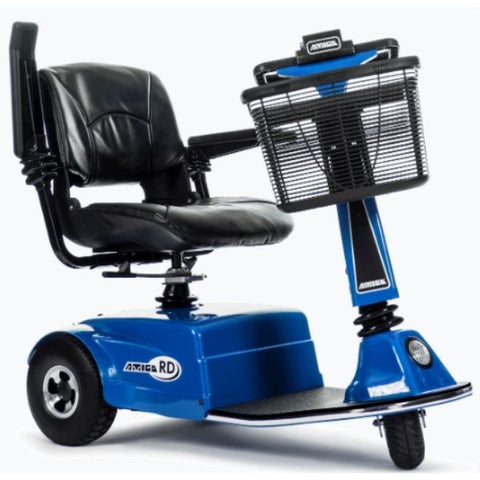 Amigo RD Rear Drive Standard Mobility Scooter Blue Front View