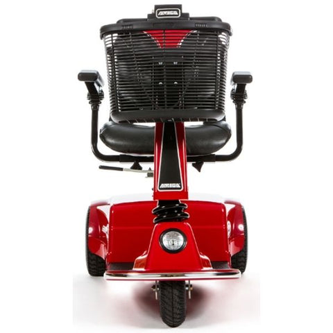 Amigo RD Rear Drive Standard Mobility Scooter Red Front View
