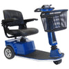 Image of Amigo RT Express 3 Wheel Mobility Scooter Blue Right Side View