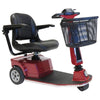 Image of Amigo RT Express 3-Wheel Mobility Scooter Red Right Side View 