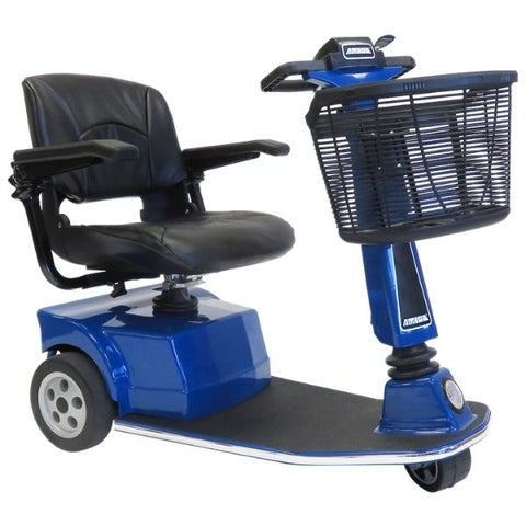 Amigo Shabbat Mobility Scooter Blue Right Side View