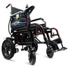 Image of ComfyGo X-6 Folding Electric Wheelchair Red Color