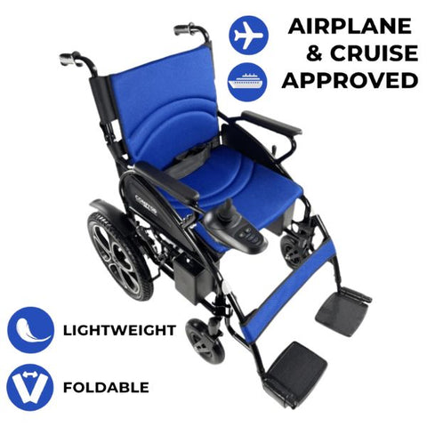 ComfyGo 6011 Electric Wheelchair Airplane and Cruise Approved