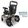 Image of ComfyGo IQ-7000 Remote Control Folding Electric Wheelchair Dual Engine and Shock Absorption Design