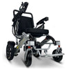 Image of ComfyGo IQ-7000 Remote Control Folding Electric Wheelchair Silver Frame with Standard Color Seat
