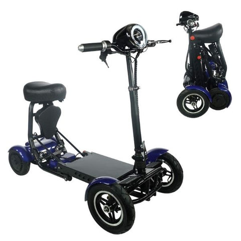 ComfyGo MS 3000 Blue Foldable Mobility Scooters
