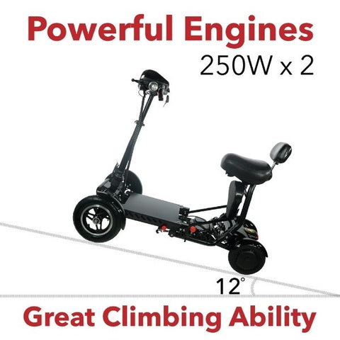 ComfyGo MS 3000 Foldable Mobility Scooters powerful engines