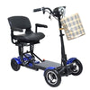 Image of  ComfyGo MS3000 Plus Foldable blue Mobility Scooters