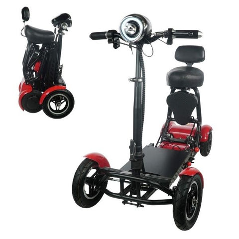 ComfyGo MS 3000 red Foldable Mobility Scooters