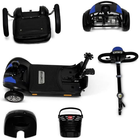 ComfyGo Z-4 Mobility Scooter Disassembled  View