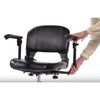 Image of Drive Medical Scout 3 Wheel Scooter Adjustable Armrest View