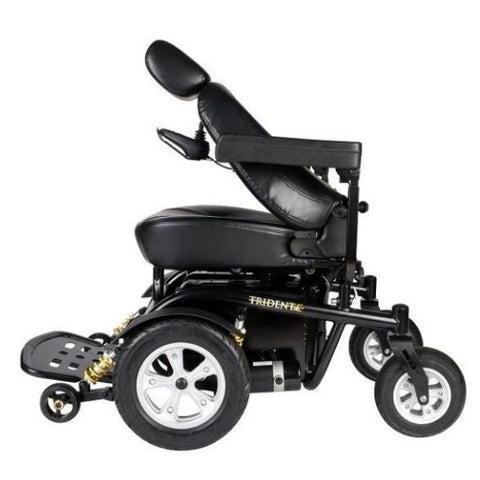 Drive Medical Trident HD Power Chair Folded Seat View