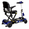 Image of Drive Medical ZooMe Auto-Flex Folding Scooter Back Side View