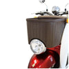 Image of E-Wheels EW-11 Euro 3 Wheel Scooter Front Basket and Headlight View