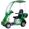 Image of E-Wheels EW-54 4-Wheel Scooter  Green Left View