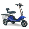 Image of E-Wheels EW-19 Sporty 3-Wheel Mobility Scooter Blue View