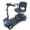 Image of EV Rider MiniRider Lite 4 Wheel Mobility Scooter Blue Left View