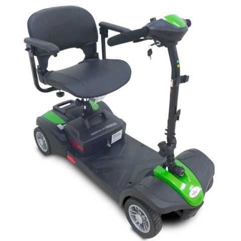 EV Rider MiniRider Lite 4 Wheel Mobility Scooter Pearl Green Front View