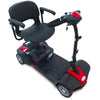 Image of EV Rider MiniRider Lite 4 Wheel Mobility Scooter Red Front View