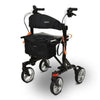 Image of EV Rider Move X Easy Compact 4 Wheel Rollator Front Side View