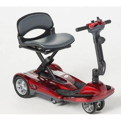 EV Rider Transport AF+ Deluxe Folding Electric Scooter Red Right View