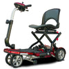 Image of EV Rider Transport Plus Folding Mobility Scooter Red Side View