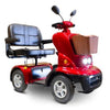 Image of EWheels EW-88 Dual Seat Scooter Red Right View