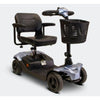 Image of EWheels EW-M41 4-Wheel Travel Scooter Steel Blue Front View