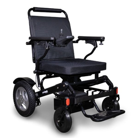 EWheels EW-M45 Folding Power Wheelchair Black Right View